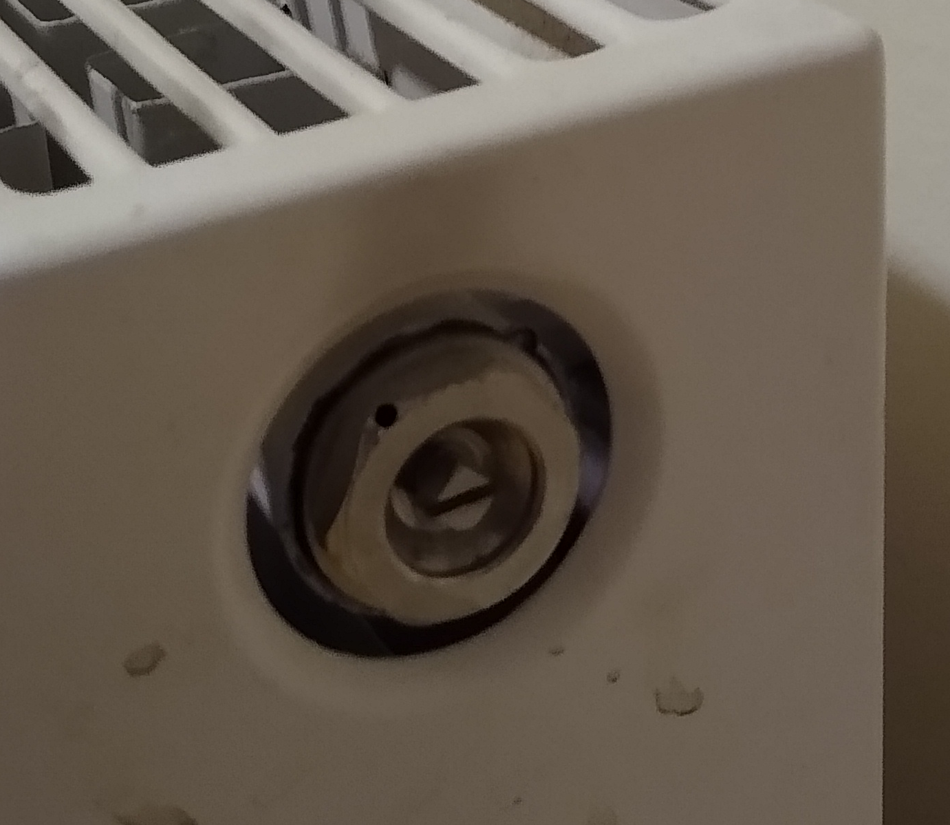 radiator airing nipple